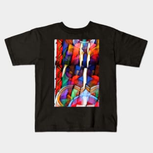 COLOURS FALLING like RAIN Kids T-Shirt